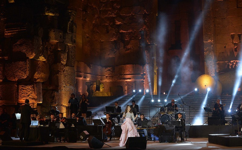 Samira Said at Baalbeck Festival